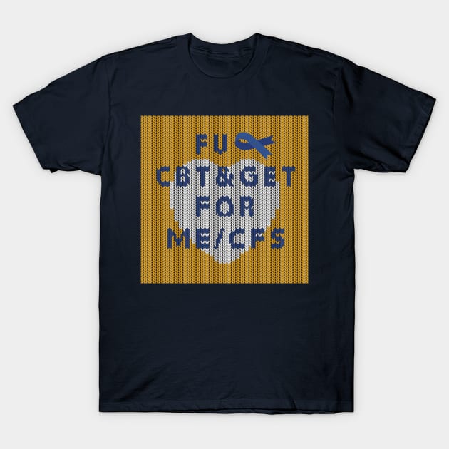 NO CBT & GET for ME/CFS T-Shirt by uncutcreations